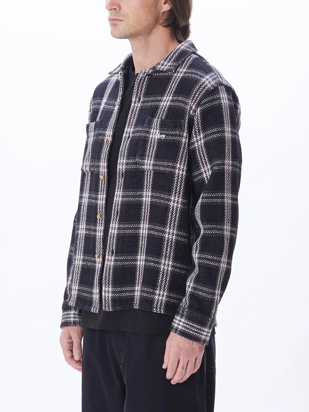 OBEY WES WOVEN BLACK MULTI