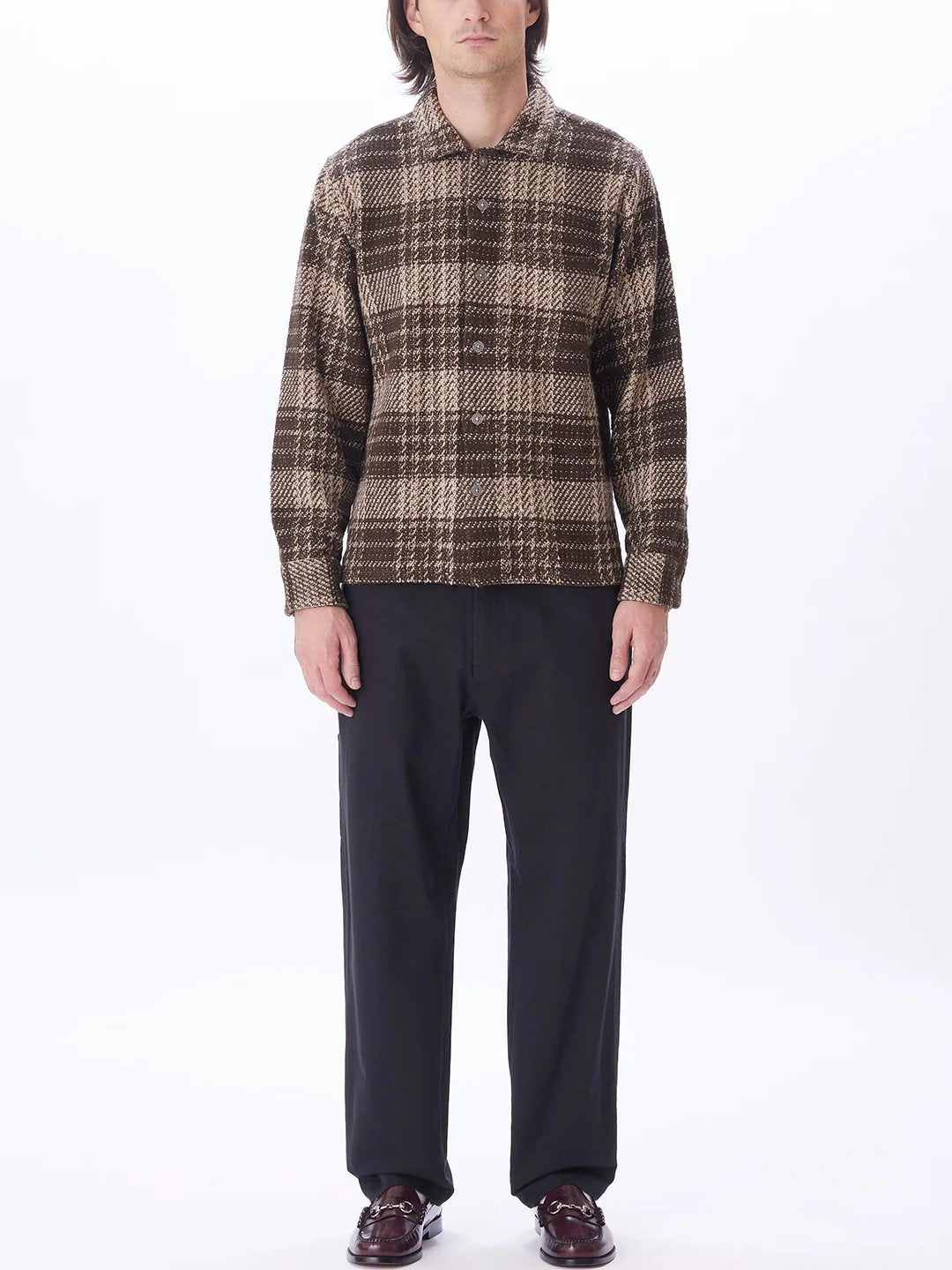 OBEY PERCY WOVEN IRISH CREAM MULTI