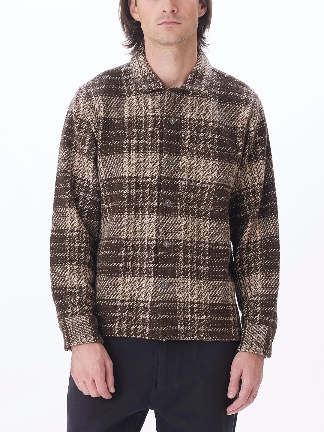 OBEY PERCY WOVEN IRISH CREAM MULTI