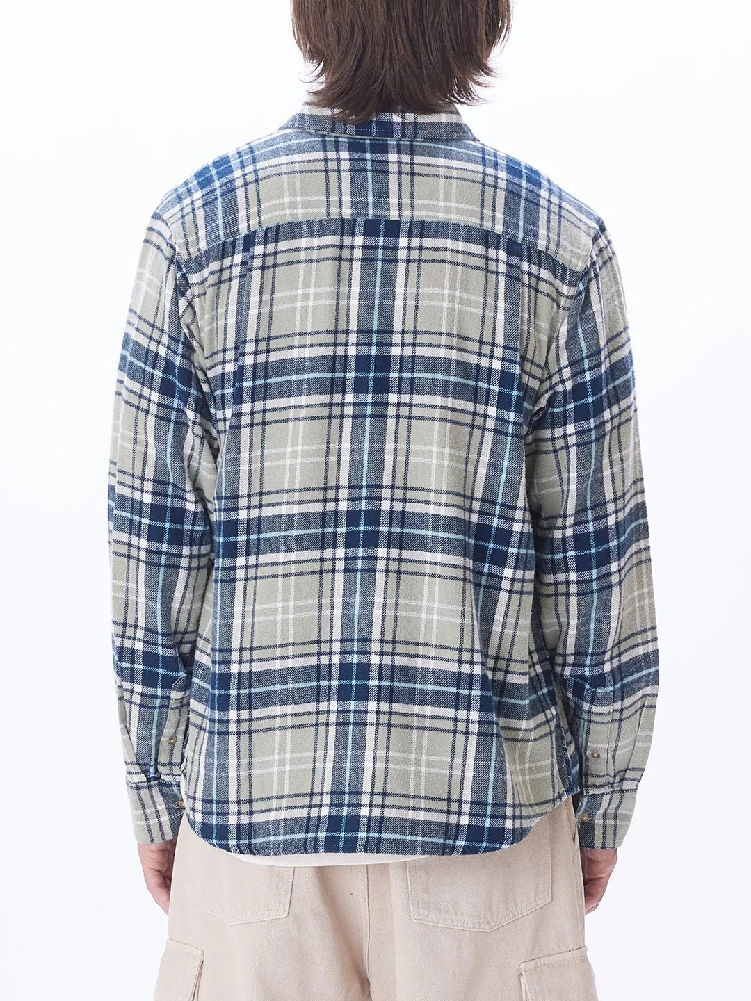 OBEY TERRACE WOVEN ICEBERG GREEN MULTI