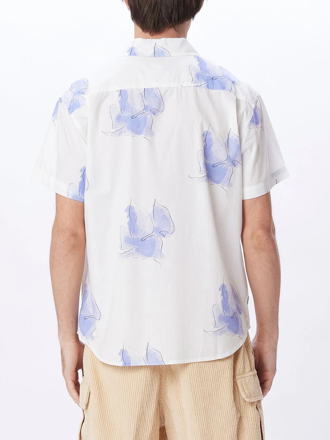 OBEY BELLS SHORT SLEEVE WOVEN WHITE MULTI