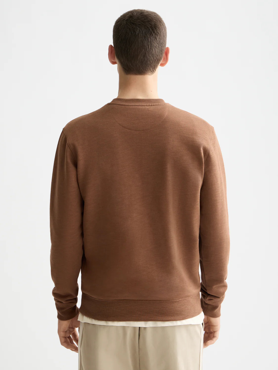 S&S LOGO SWEATSHIRT SOFT SILT