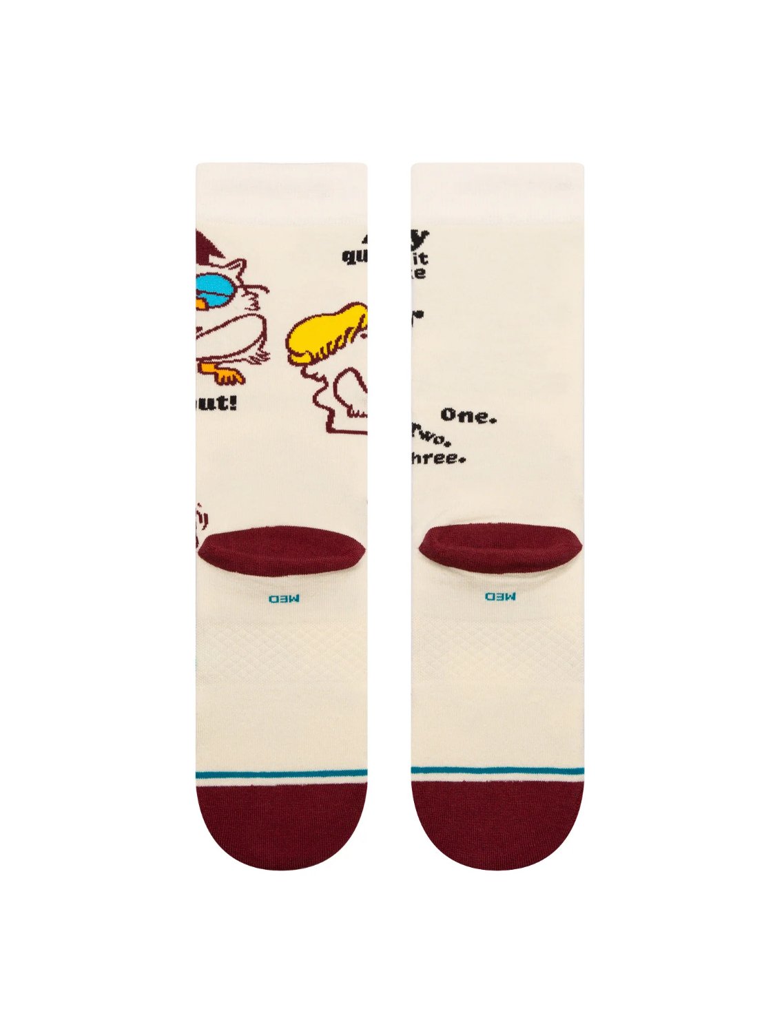 STANCE MR OWL CREW SOCKS CANVAS