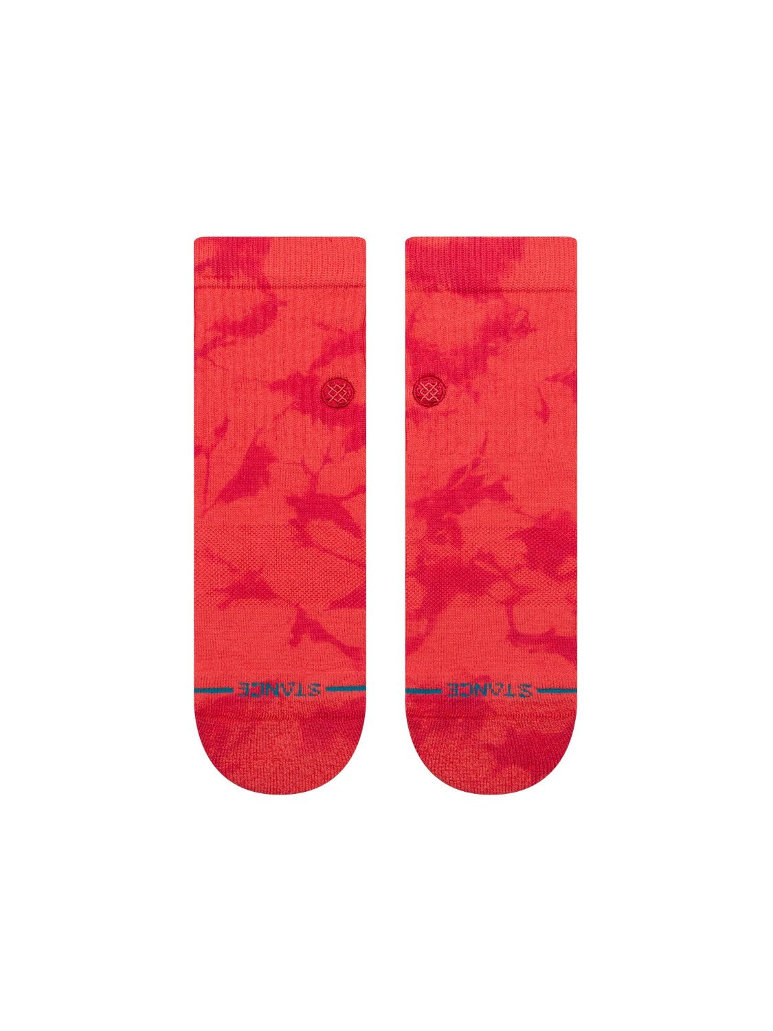 STANCE DYE NAMIC QUARTER SOCKS RED