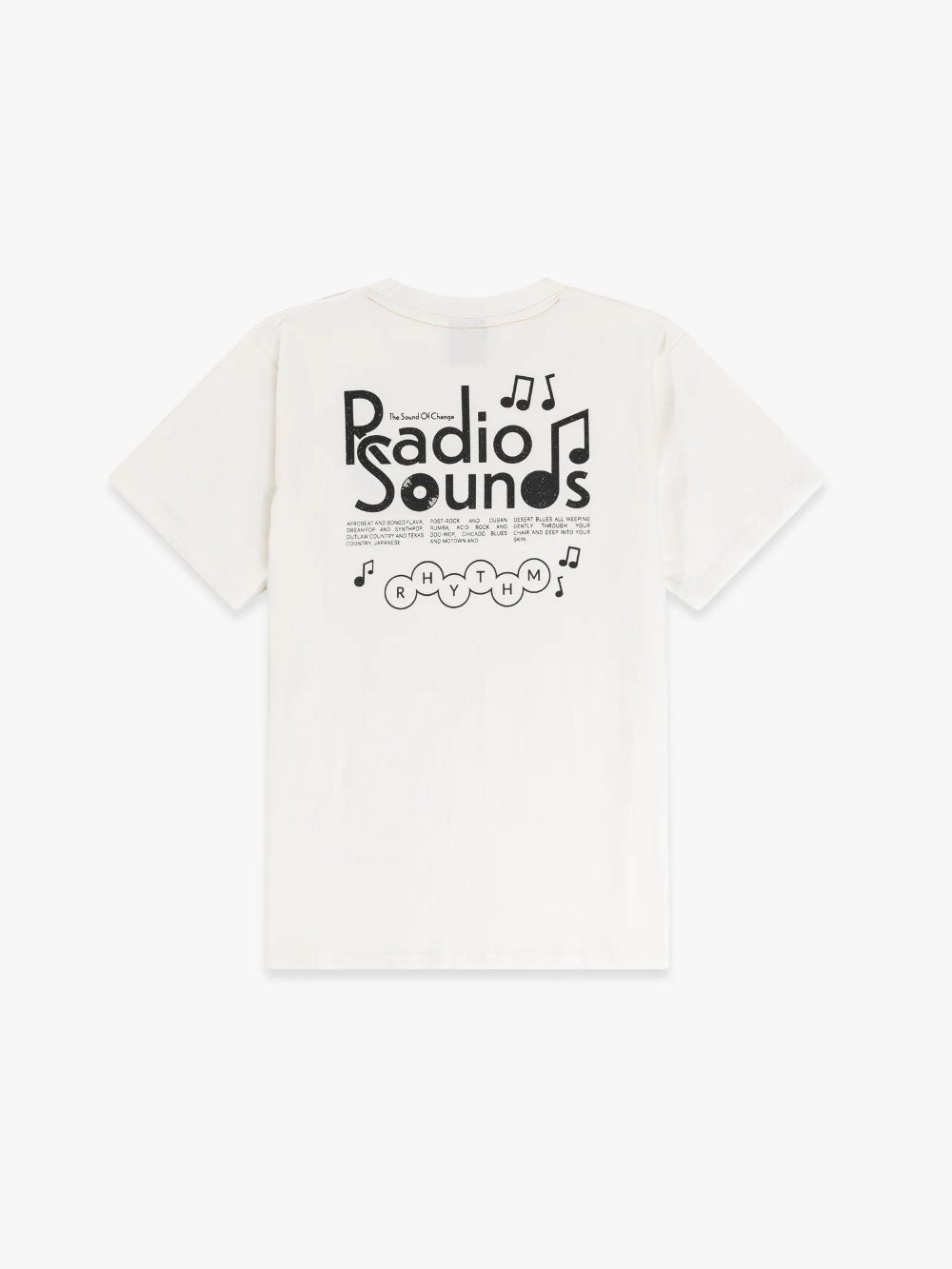 RHYTHM RADIO VINTAGE T-SHIRT WHITE