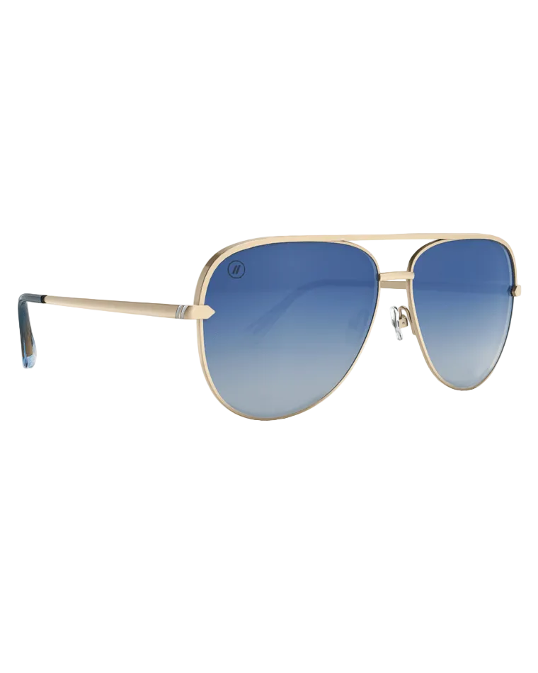BLENDERS SHADOW POLARIZED SUNGLASSES MATTE GOLD