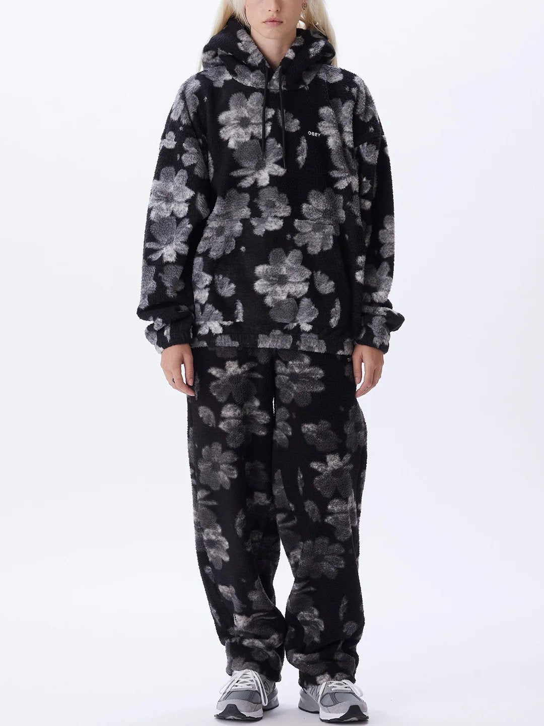 OBEY SHAYLIN HOOD BLACK MULTI
