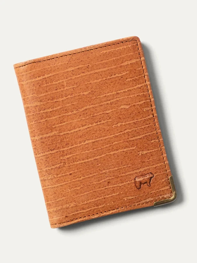WILL ITALIAN TEAK LEATHER WALLET TAN