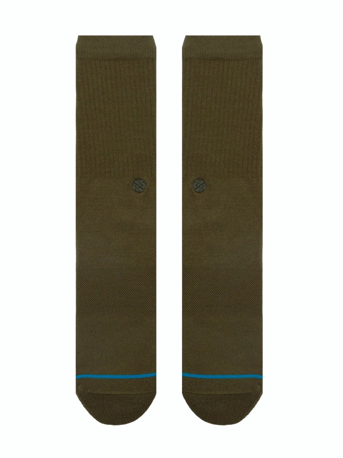 STANCE ICON CREW SOCKS GREEN