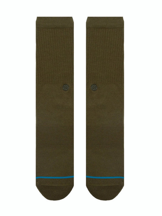 STANCE ICON CREW SOCKS GREEN 