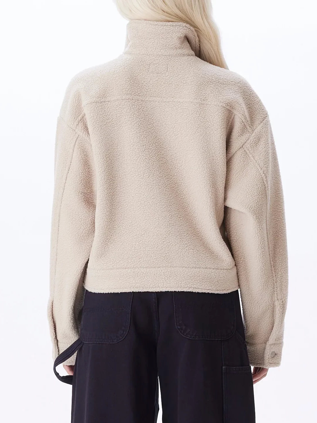 OBEY MELANIE JACKET SILVER GREY