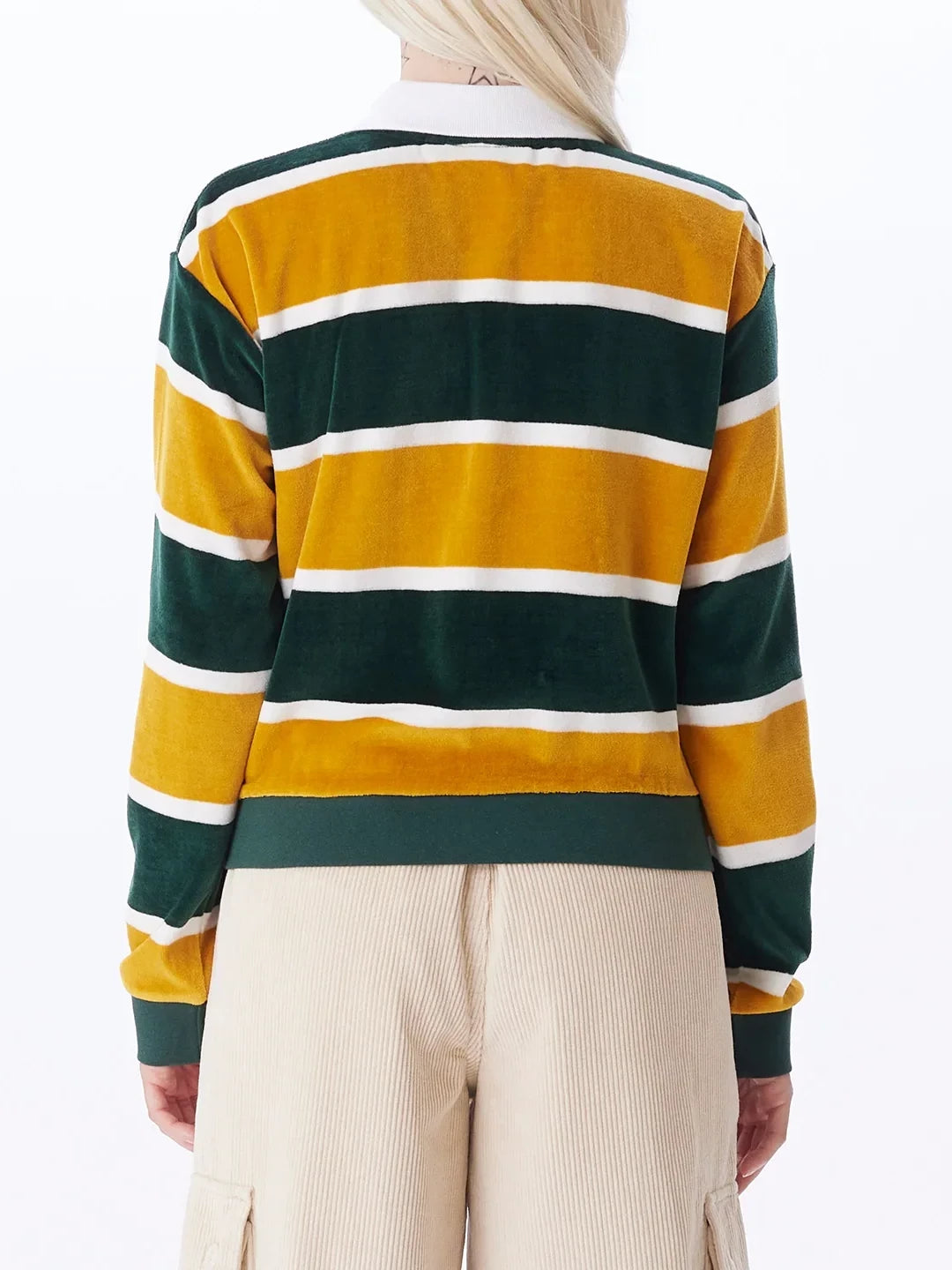 OBEY SWINTON POLO DARK CEDAR MULTI