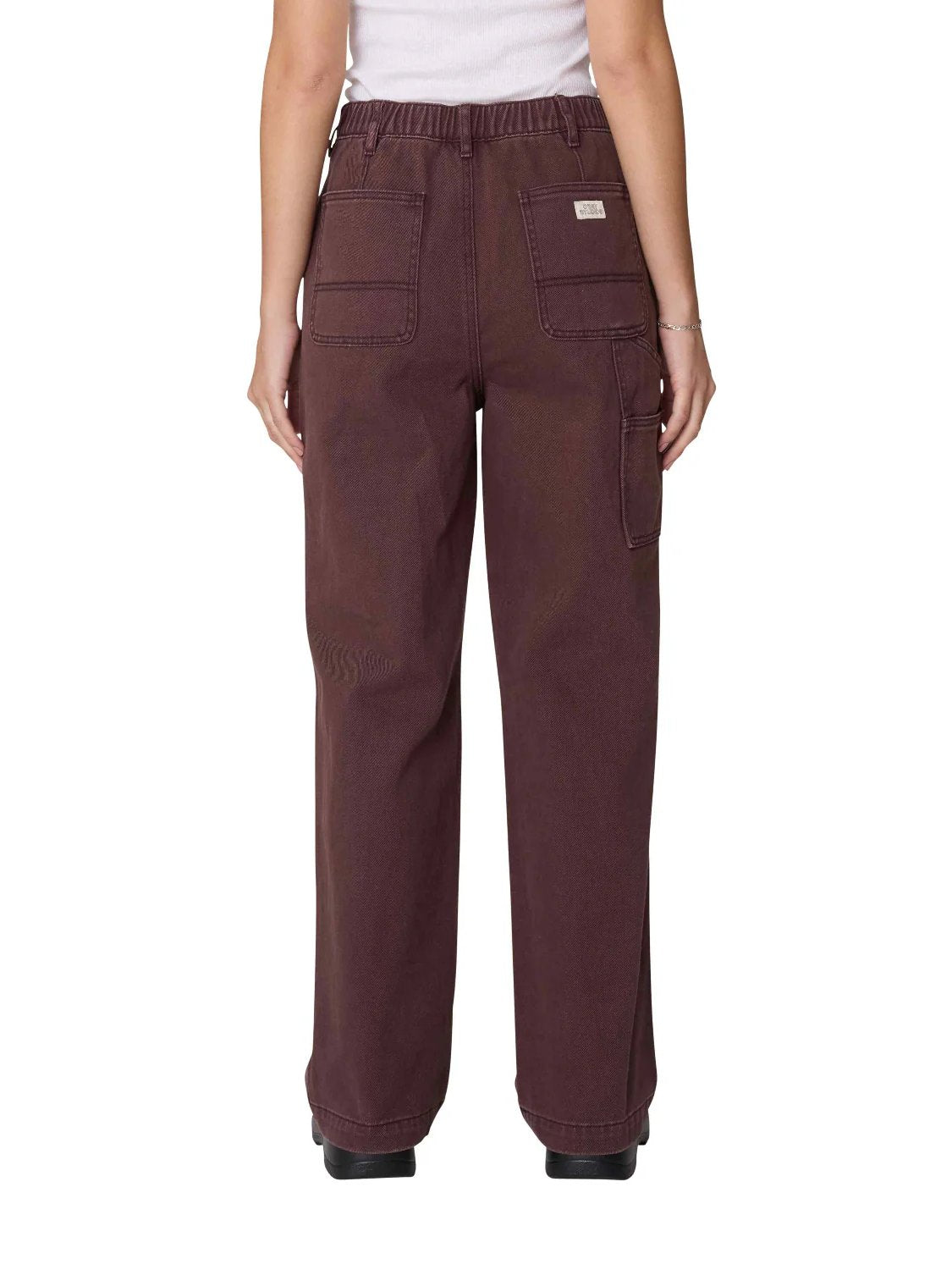 OBEY FRITZ CARPENTER DENIM CHOCOLATE FADED WASH