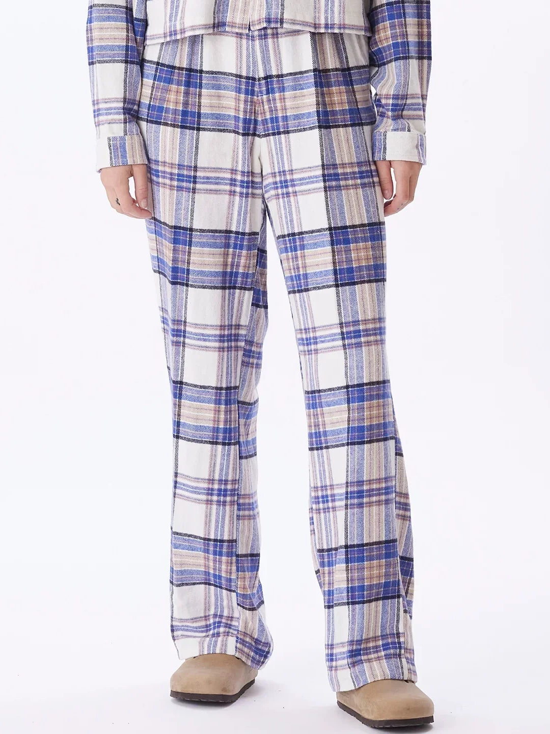 OBEY MAX PLAID PANTS UNBLEACHED MULTI