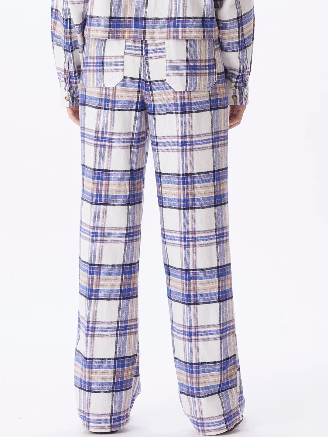 OBEY MAX PLAID PANTS UNBLEACHED MULTI