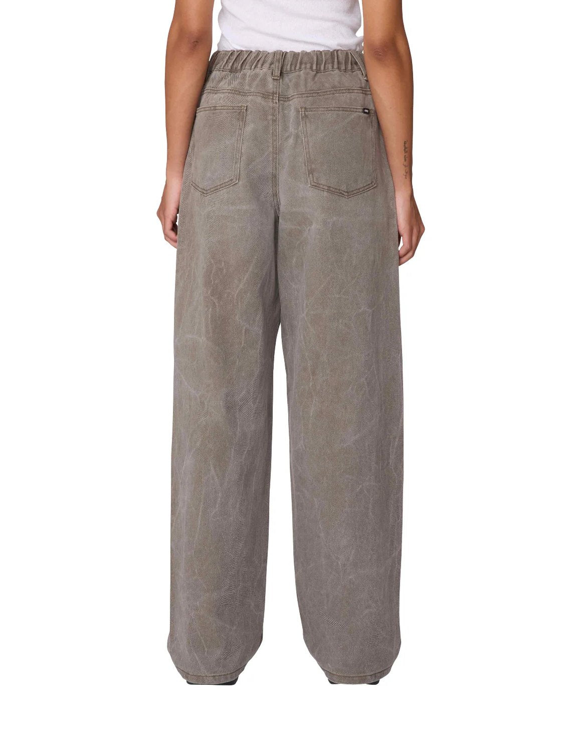 OBEY DONOVAN 5 POCKET PANT MAJOR BROWN WRINKLE WASH