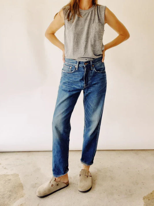 HEY GANG LOOSE CROP RICHMAN WASH