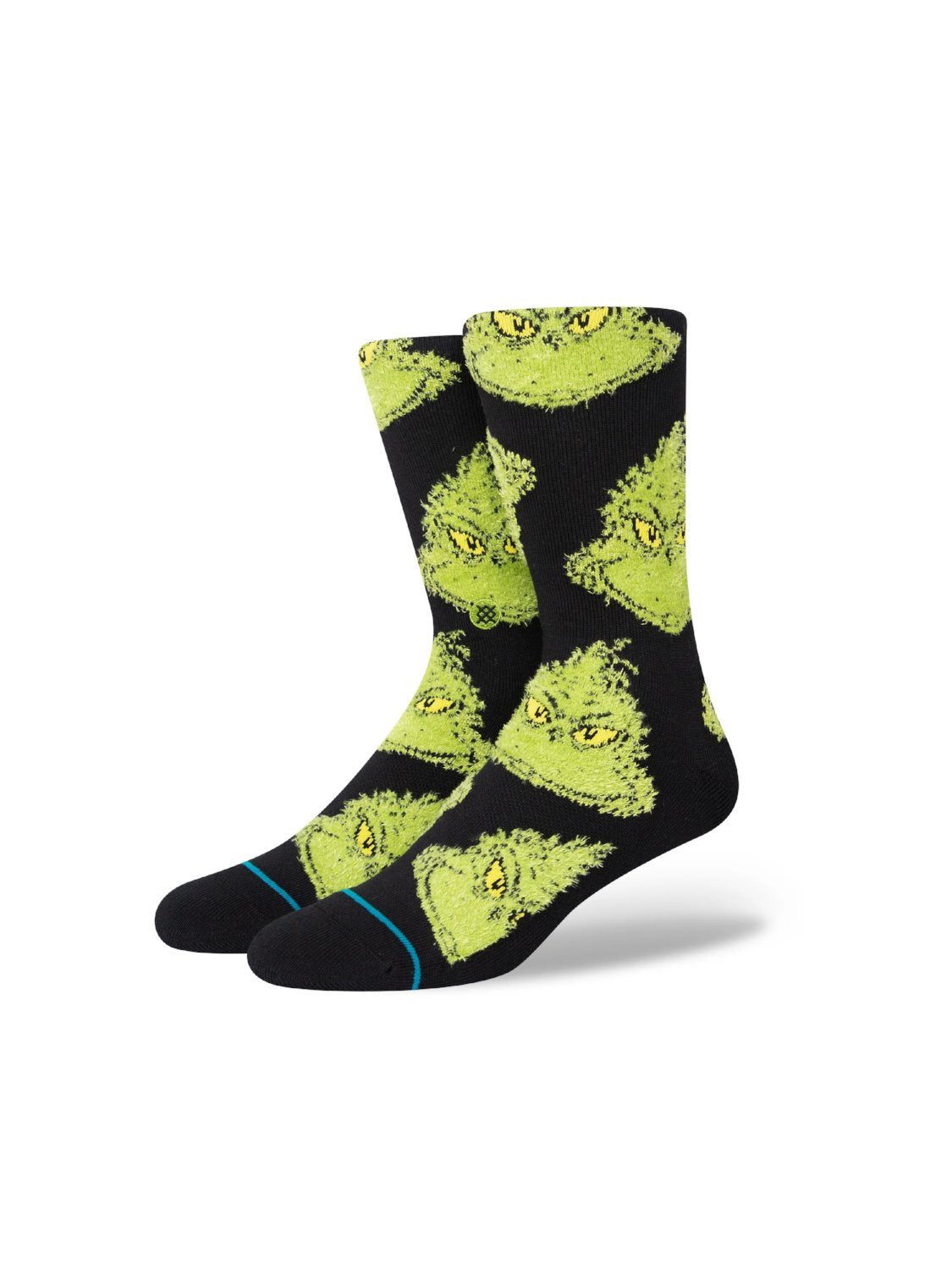 STANCE MEAN ONE CREW SOCKS BLACK