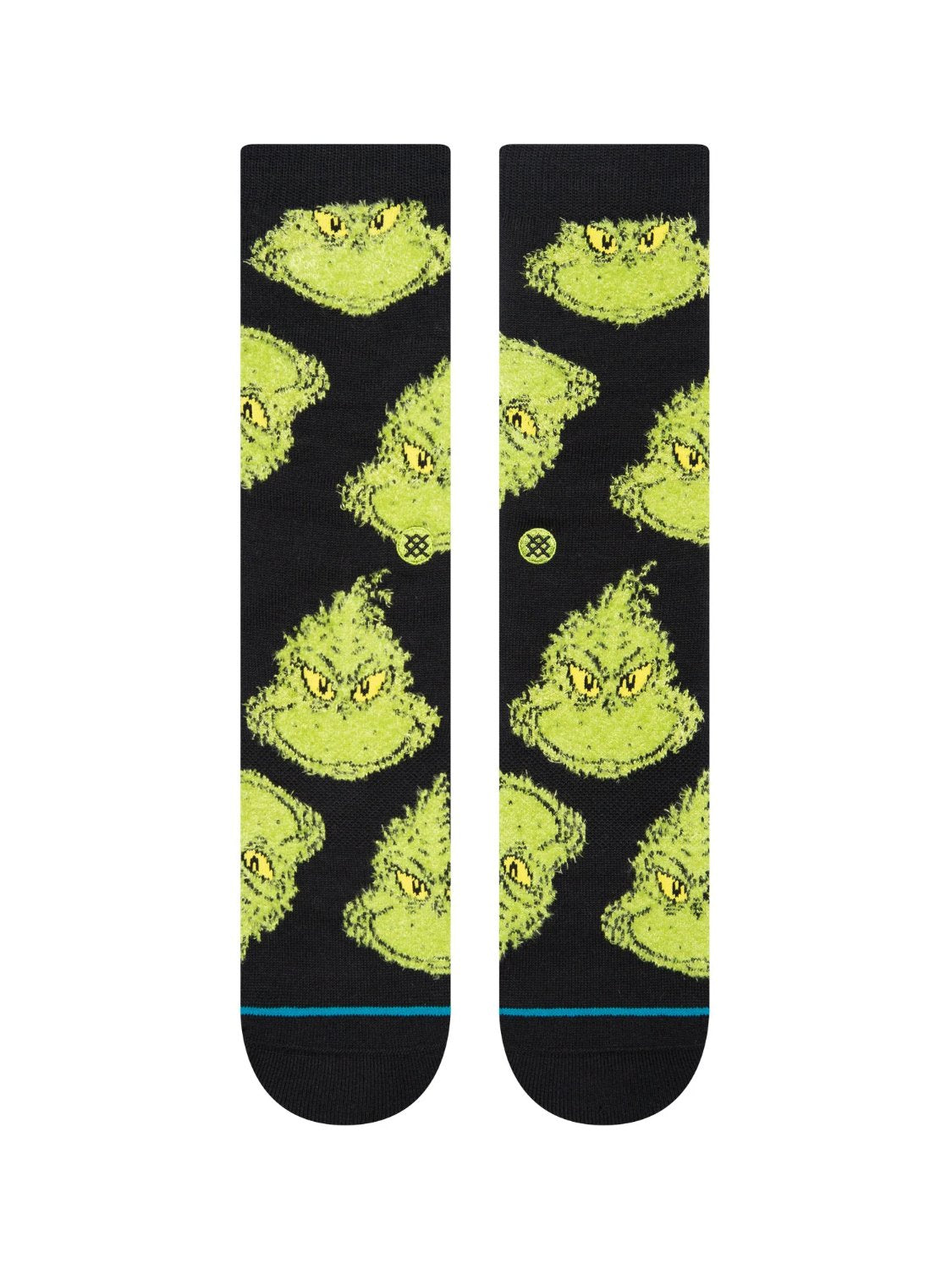 STANCE MEAN ONE CREW SOCKS BLACK