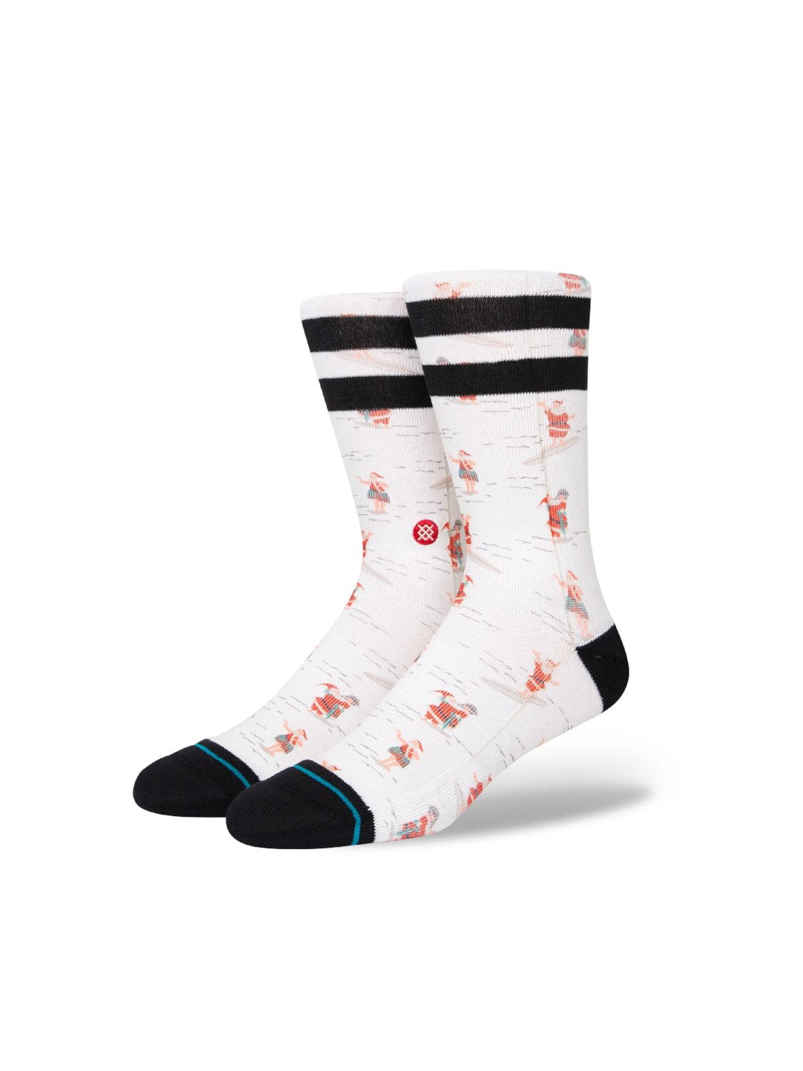 STANCE SHRANTA CREW SOCKS OFF WHITE