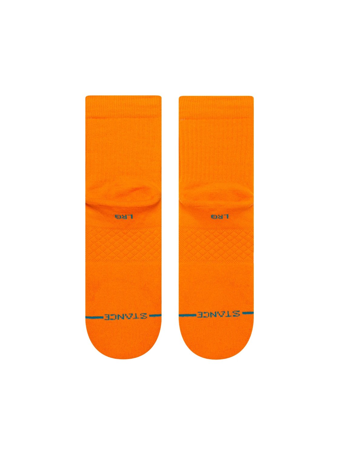 STANCE ICON QTR SOCKS ORANGE