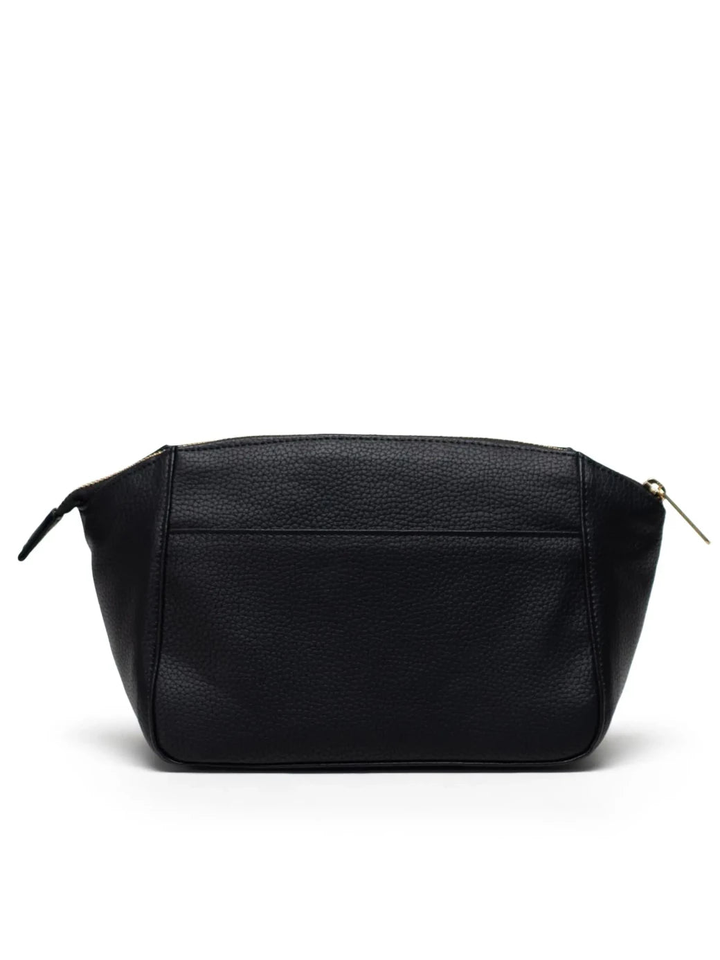 HSC MILAN TOILETRY BAG VEGAN LEATHER BLACK