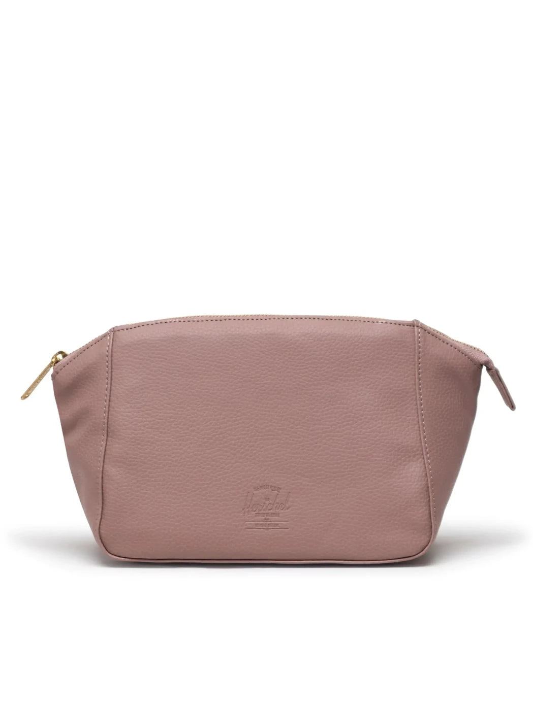 HSC MILAN TOILETRY BAG VEGAN LEATHER ASH ROSE