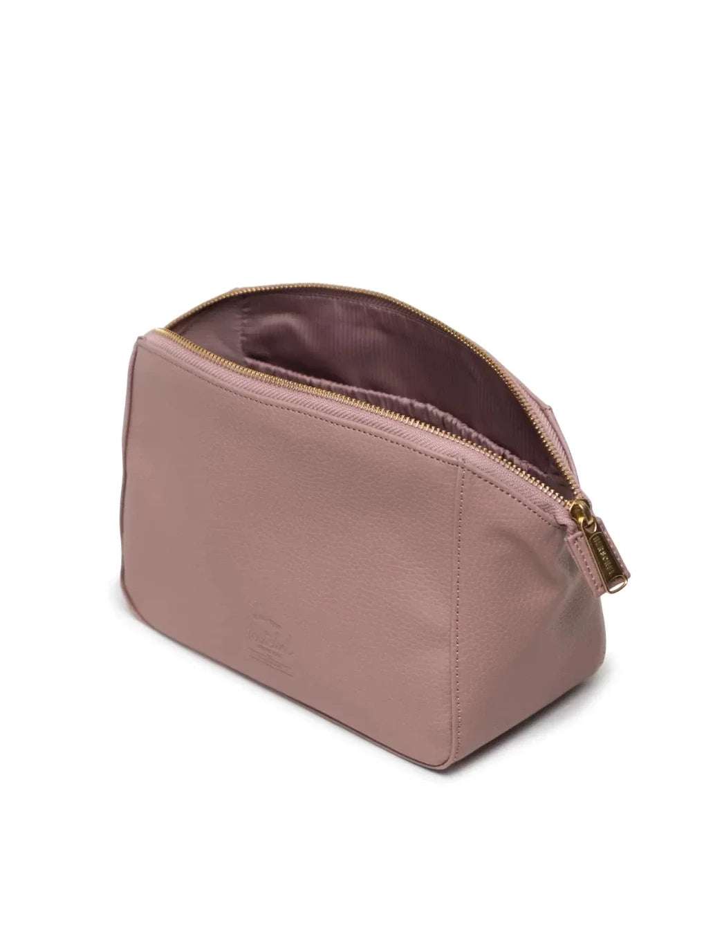 HSC MILAN TOILETRY BAG VEGAN LEATHER ASH ROSE