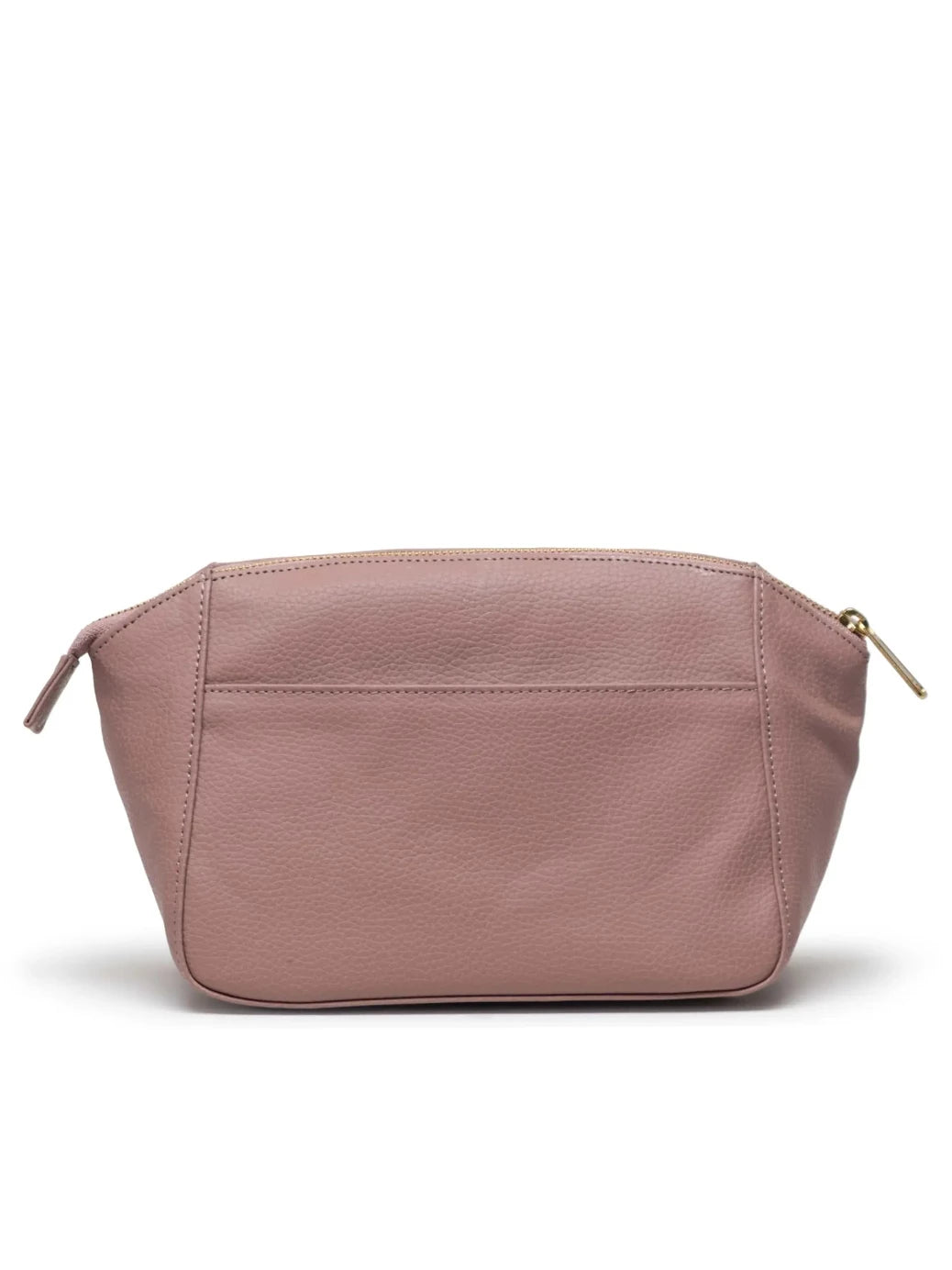 HSC MILAN TOILETRY BAG VEGAN LEATHER ASH ROSE