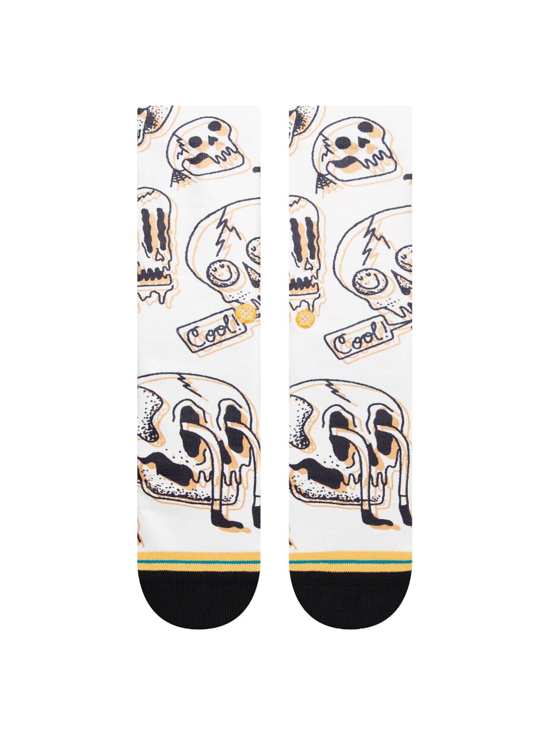 STANCE TALKIN HEADS VINTAGE WHITE
