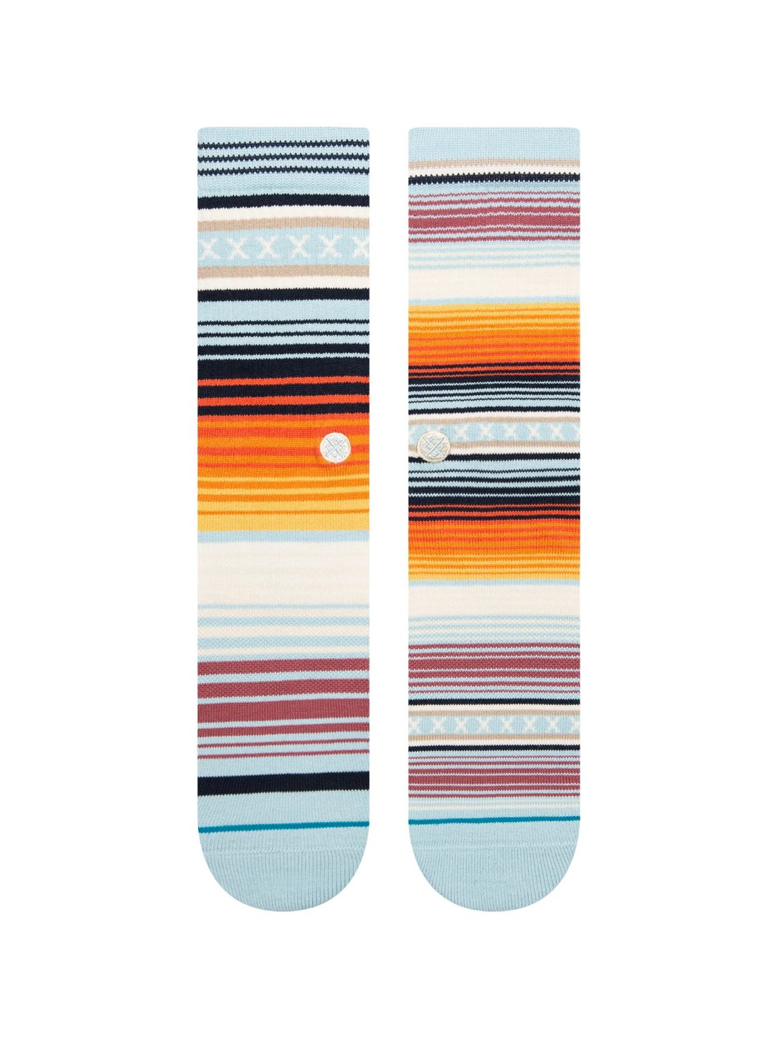 STANCE CURREN ST CREW LIGHT BLUE
