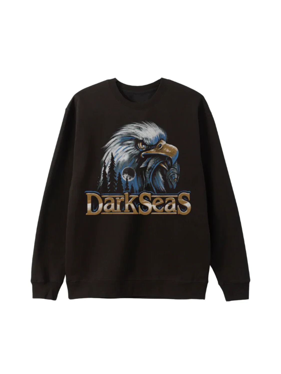 DARK SEAS FREEDOM CALL CREWNECK ASPHALT