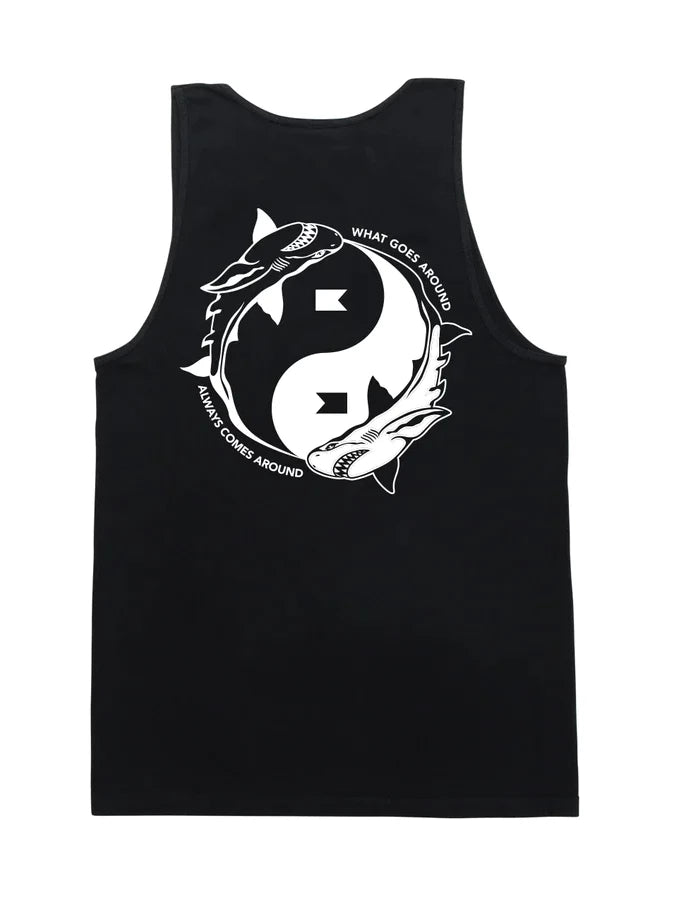 DARK SEAS BAD HABITS TANK TOP BLACK