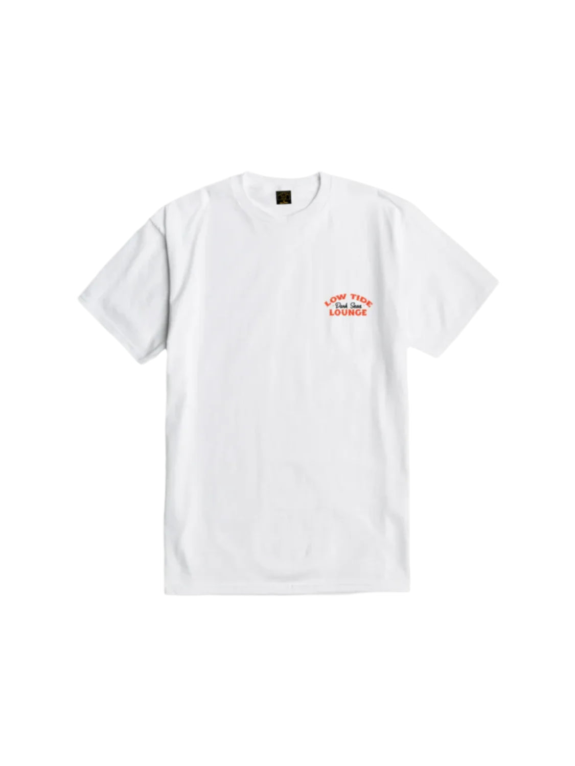 DARK SEAS BAR STOOL STOCK T-SHIRT WHITE