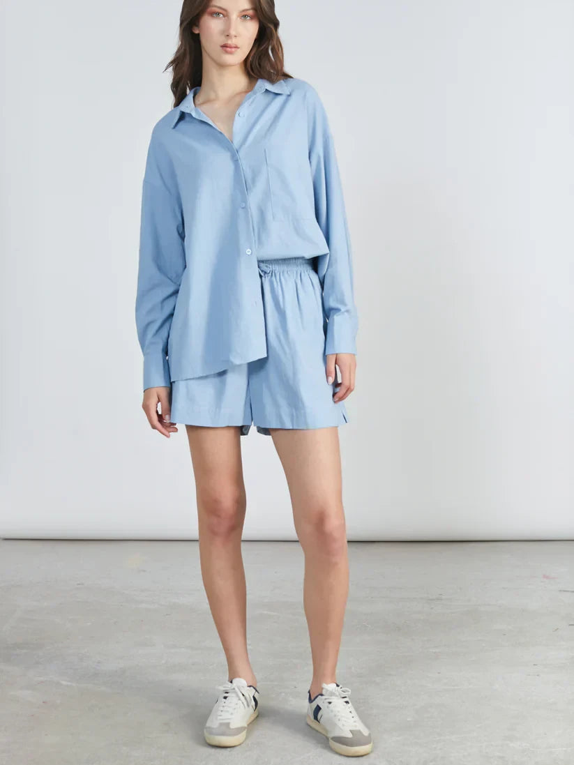 24COLOURS INA SHIRT LIGHT BLUE