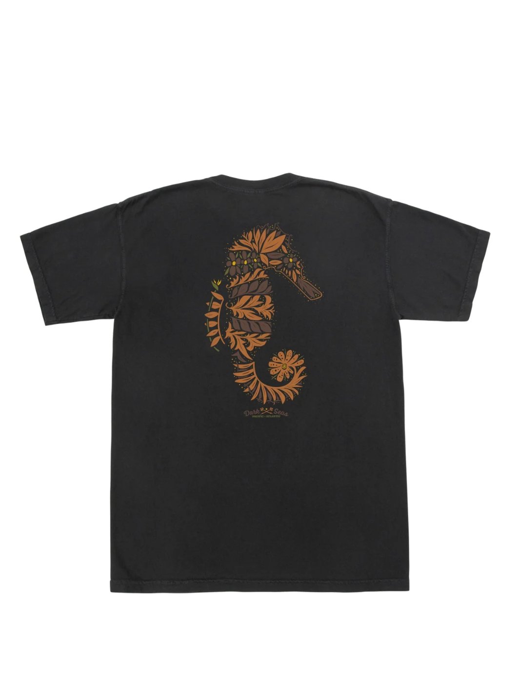 DARK SEAS HORSEPLAY PIGMENT T-SHIRT BLACK