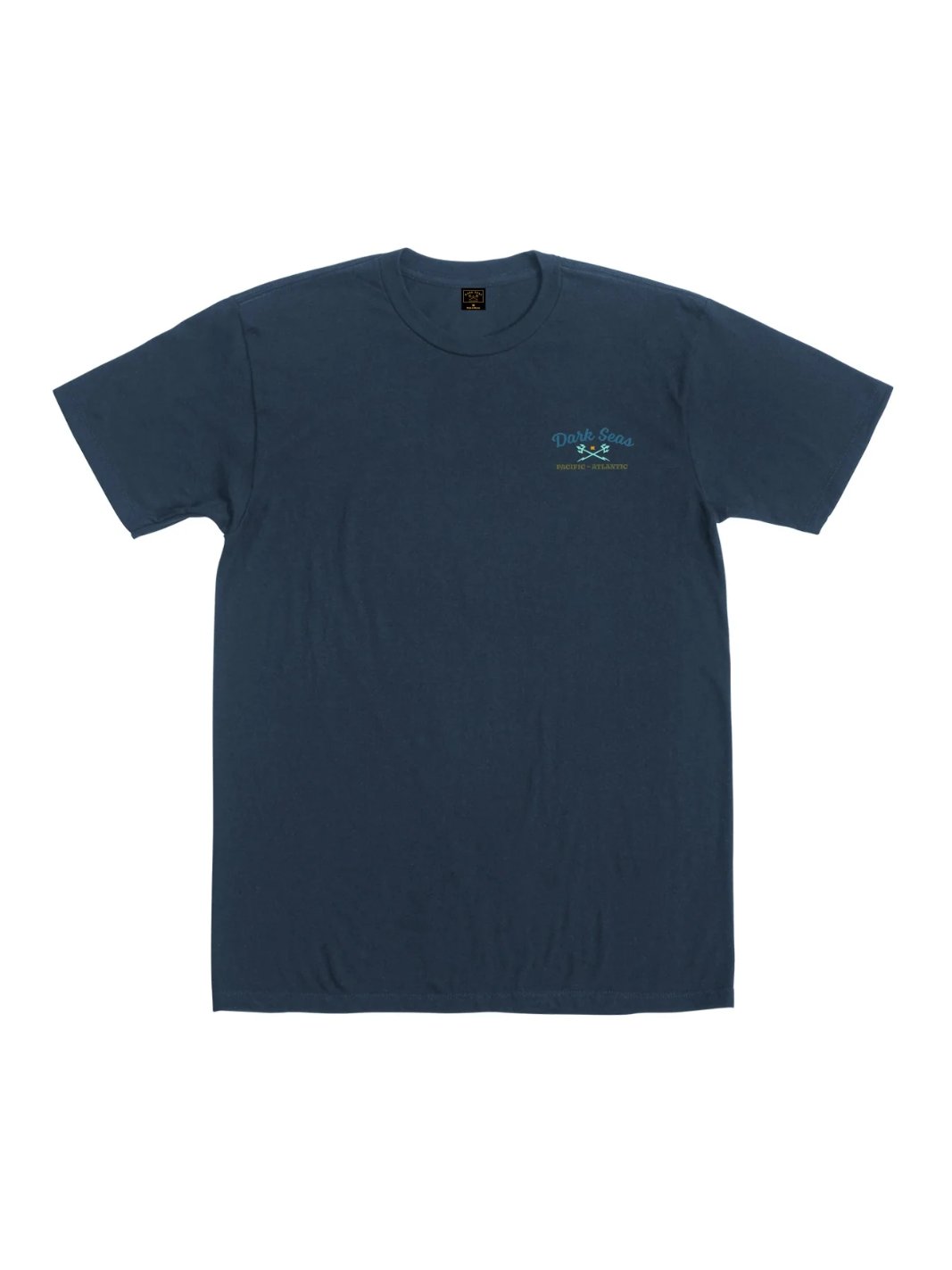 DARK SEAS TENTACLES PIGMENT T-SHIRT MIDNIGHT NAVY