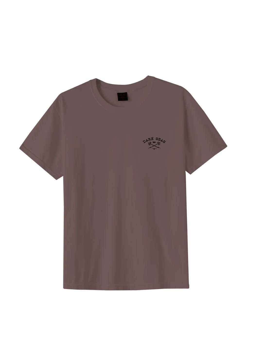 DARK SEAS WANTED PIGMENT T-SHIRT DEEP TAUPE