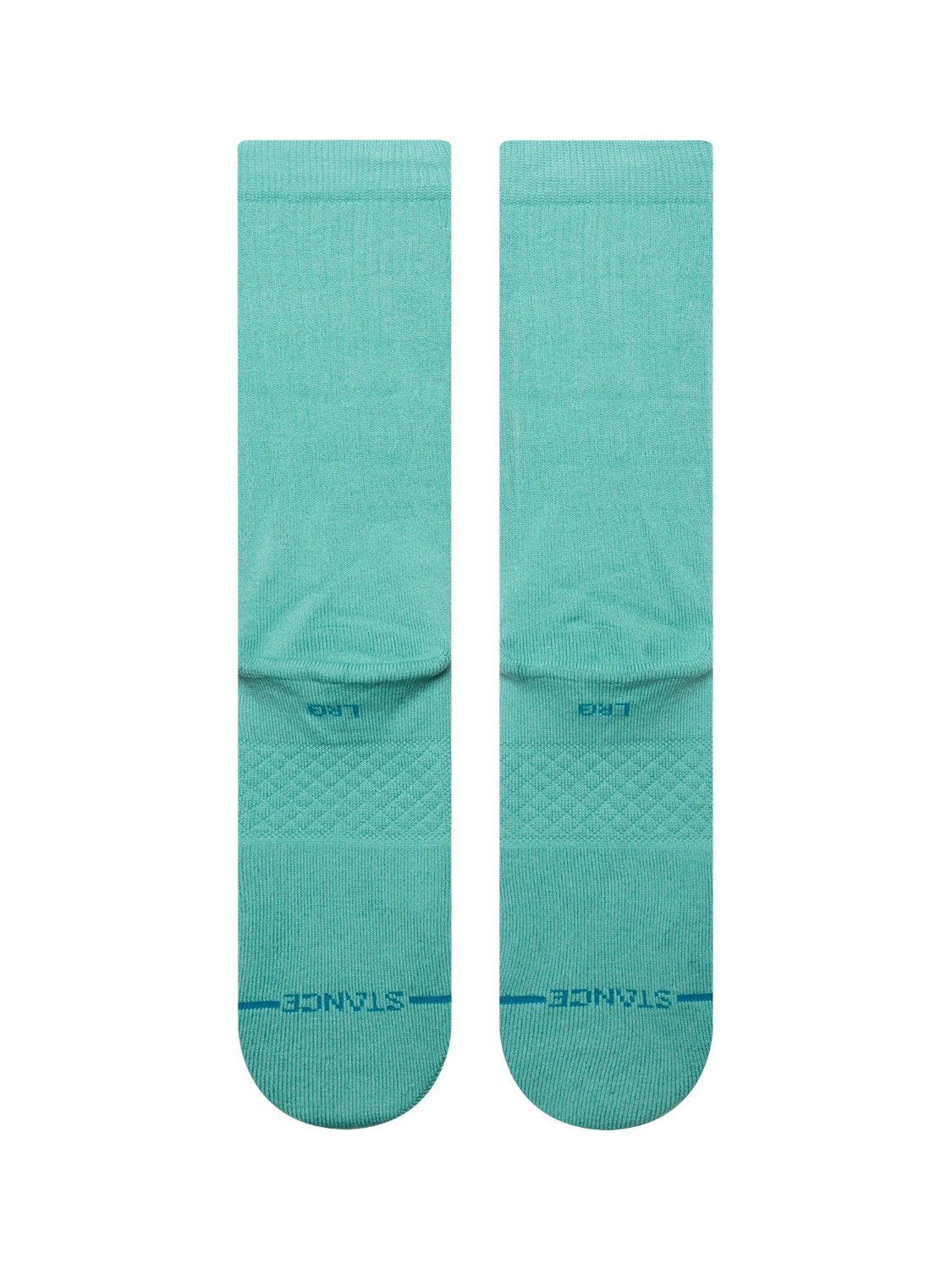 STANCE ICON CREW SOCKS TURQUOISE