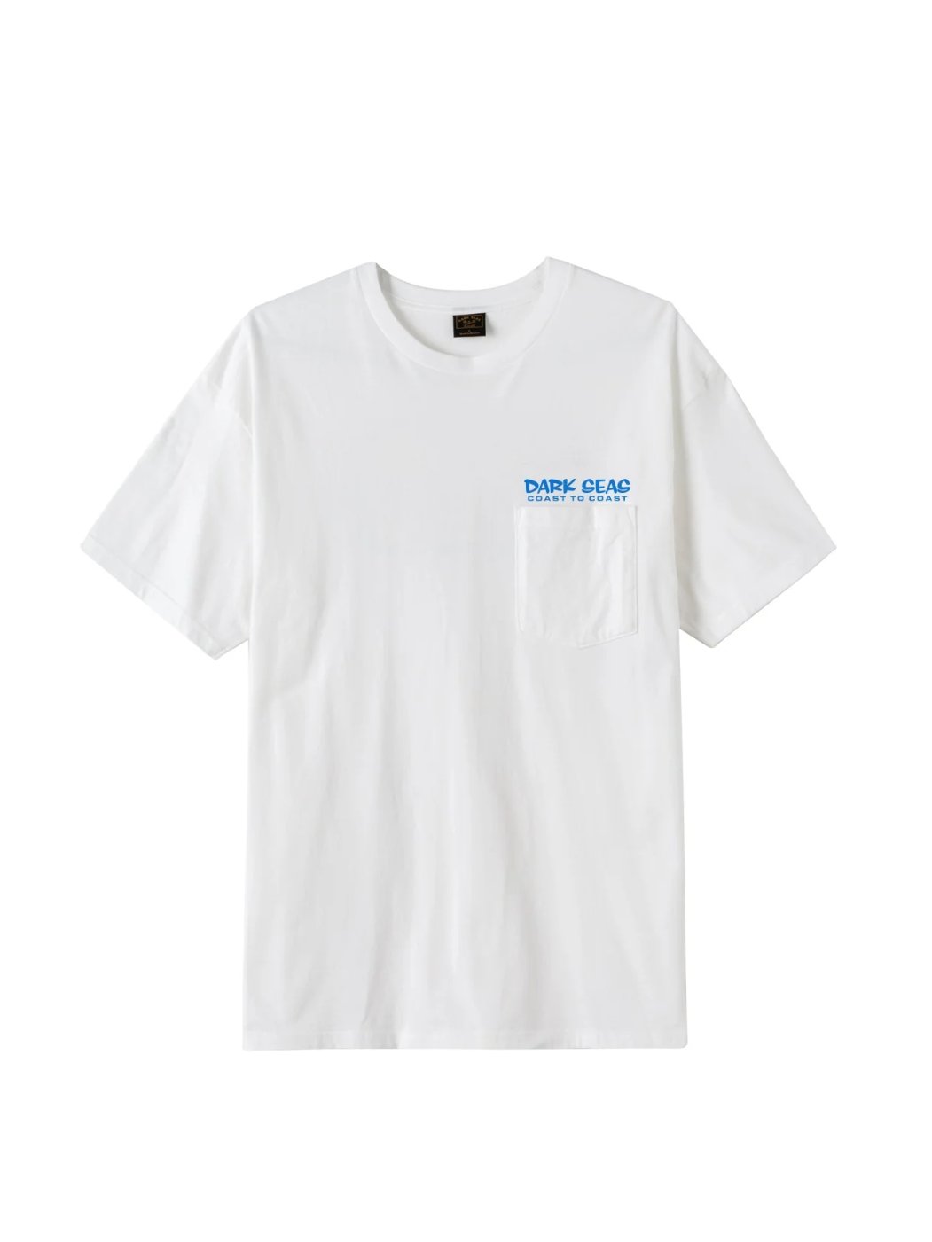 DARK SEAS JOYRIDE BASIC POCKET T-SHIRT WHITE