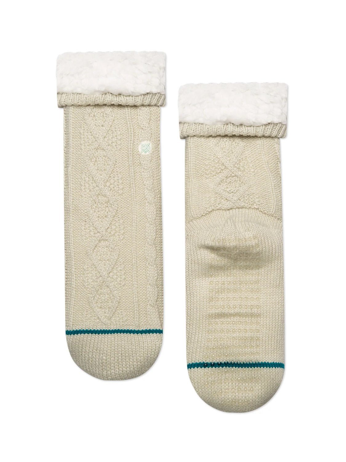 STANCE GLACIER SLIPPER SOCKS LIGHT BLUE