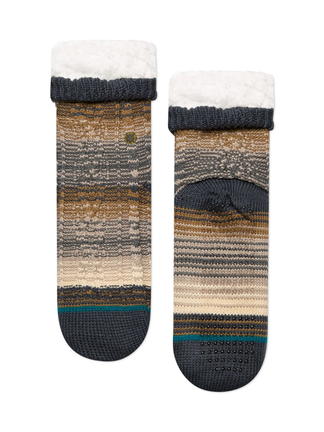 STANCE SMOKEY MOUNTAIN SLIPPER SOCKS NAVY