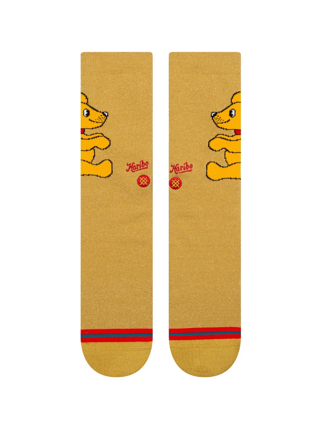 STANCE GOLDBEAR CREW SOCKS GOLD