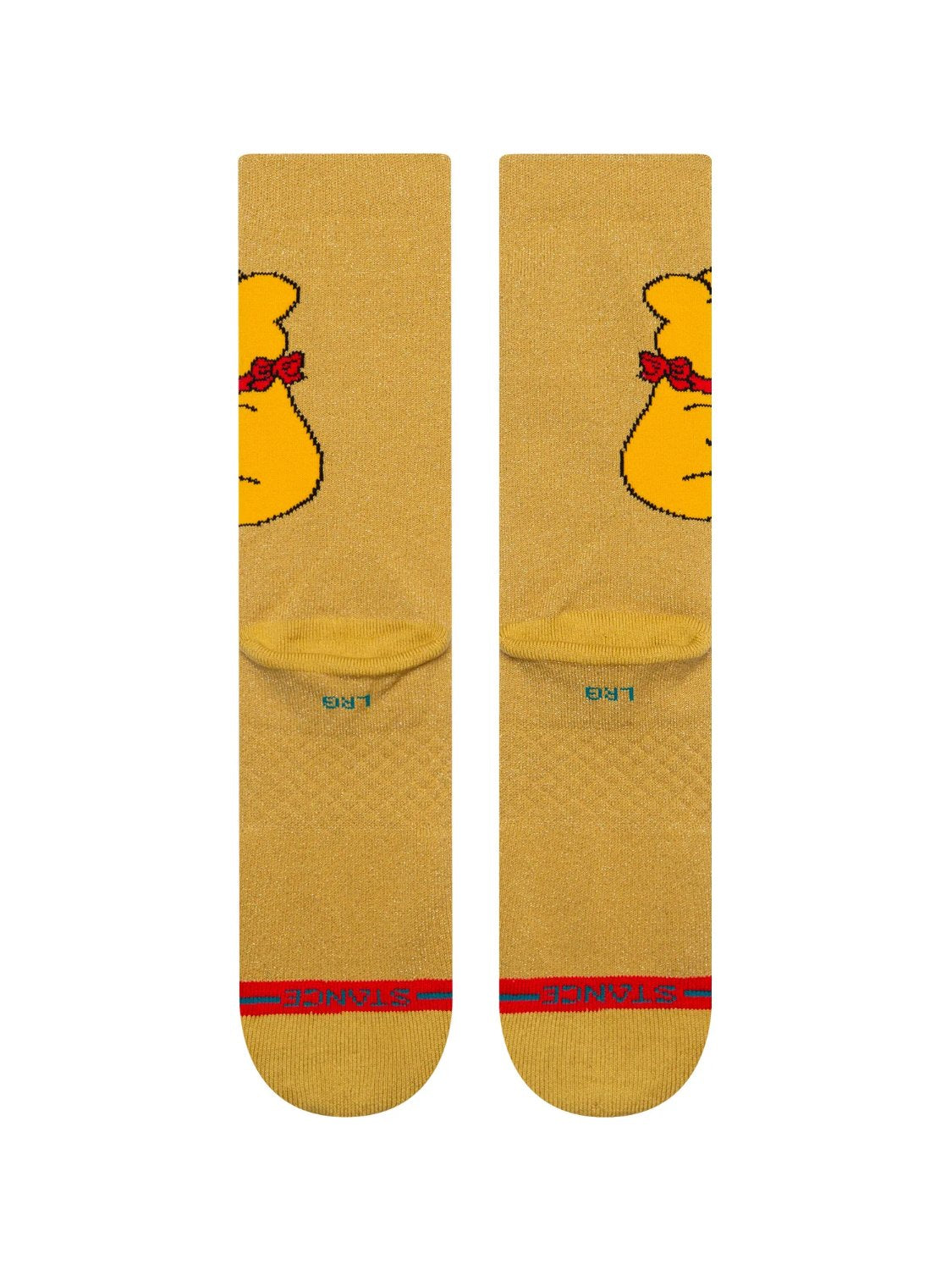 STANCE GOLDBEAR CREW SOCKS GOLD