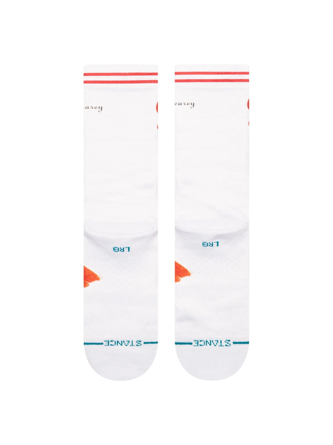 STANCE MAKE MY WISH COME TRUE POLY CREW SOCKS WHITE