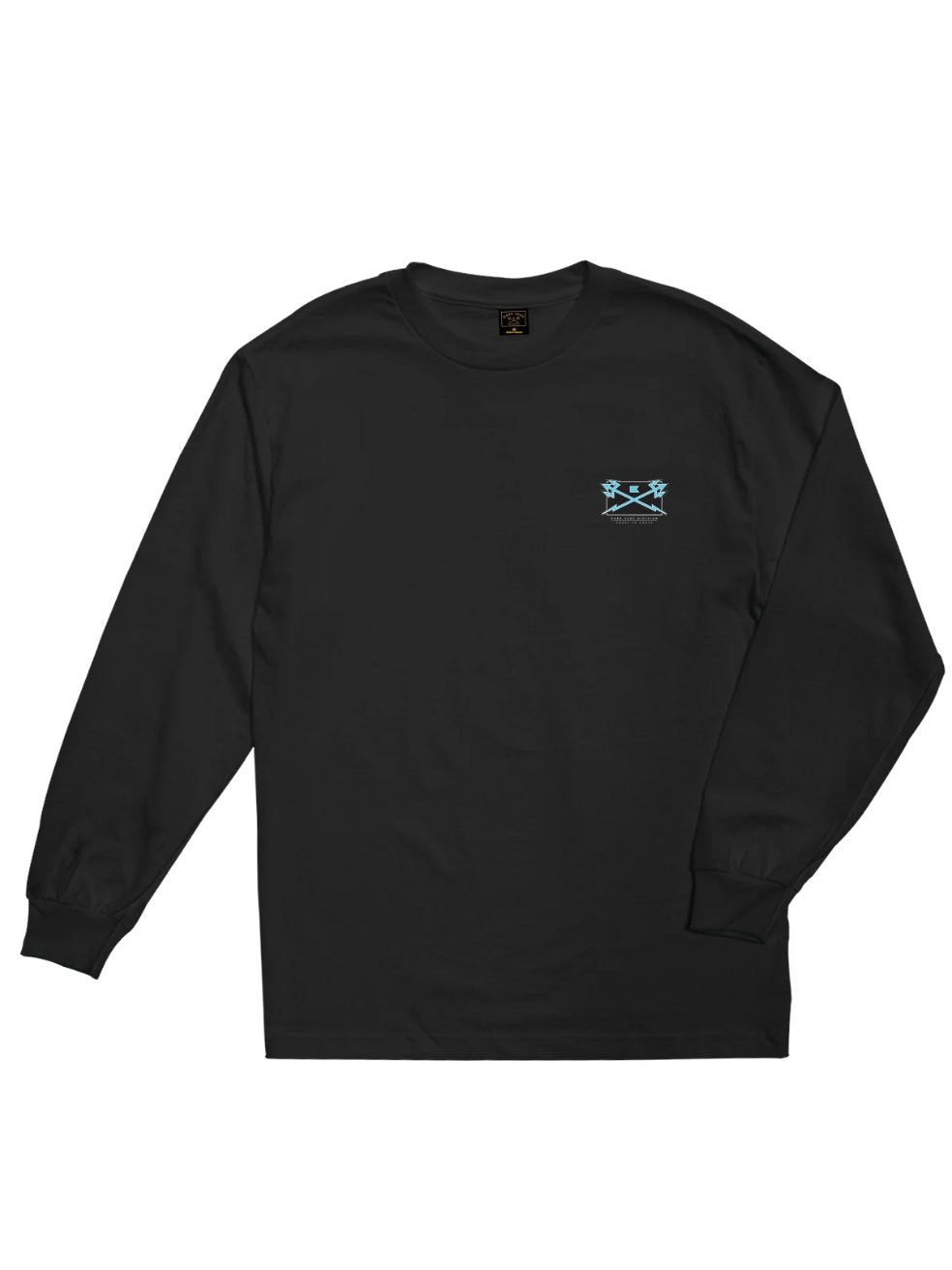 DARK SEAS X-RAY LONG SLEEVE T-SHIRT BLACK