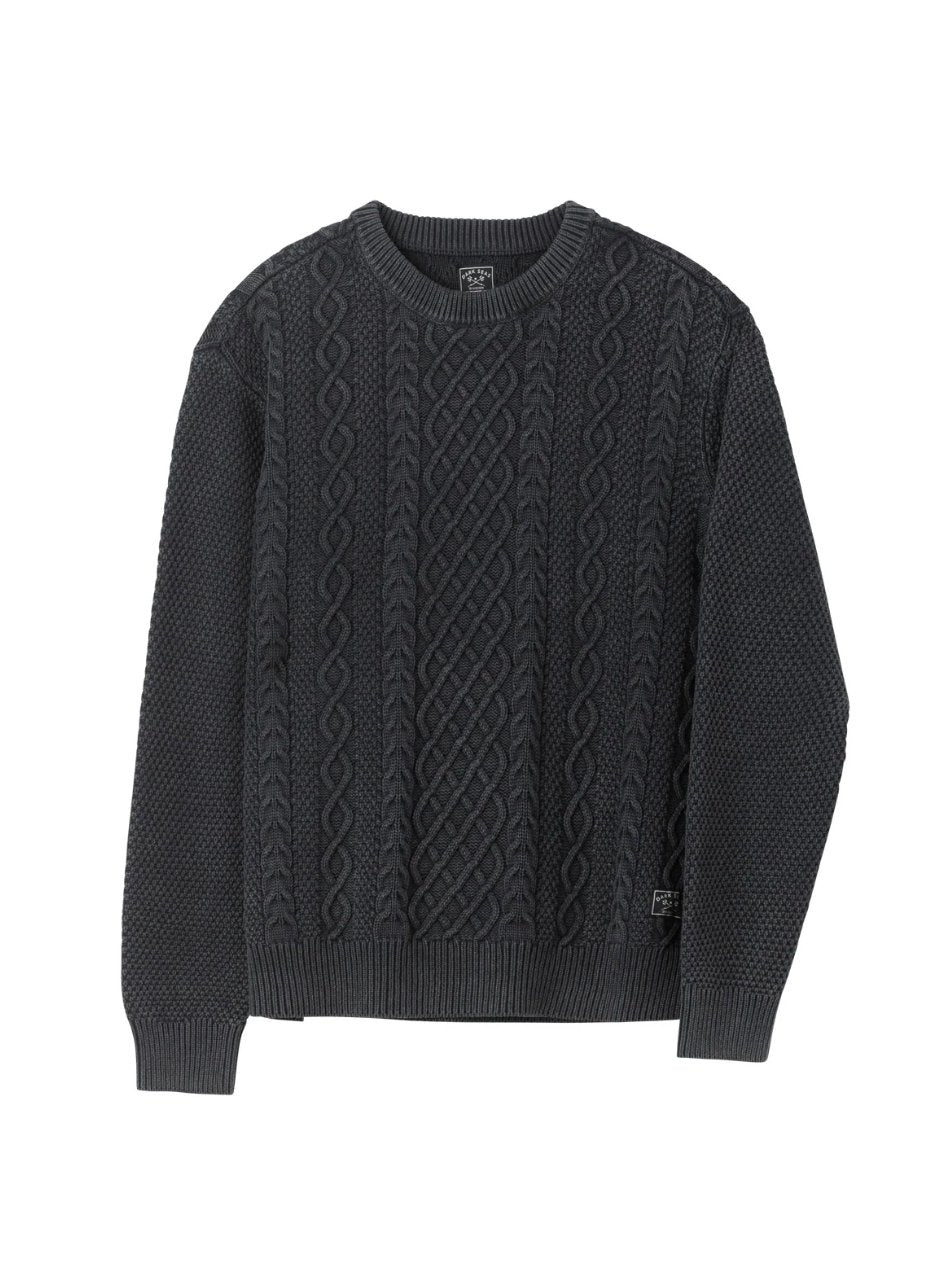DARK SEAS BIG SUR SWEATER BLACK
