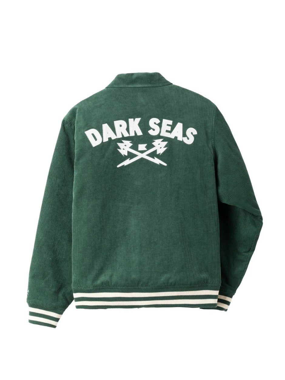 DARK SEAS VARSITY JACKET GREEN