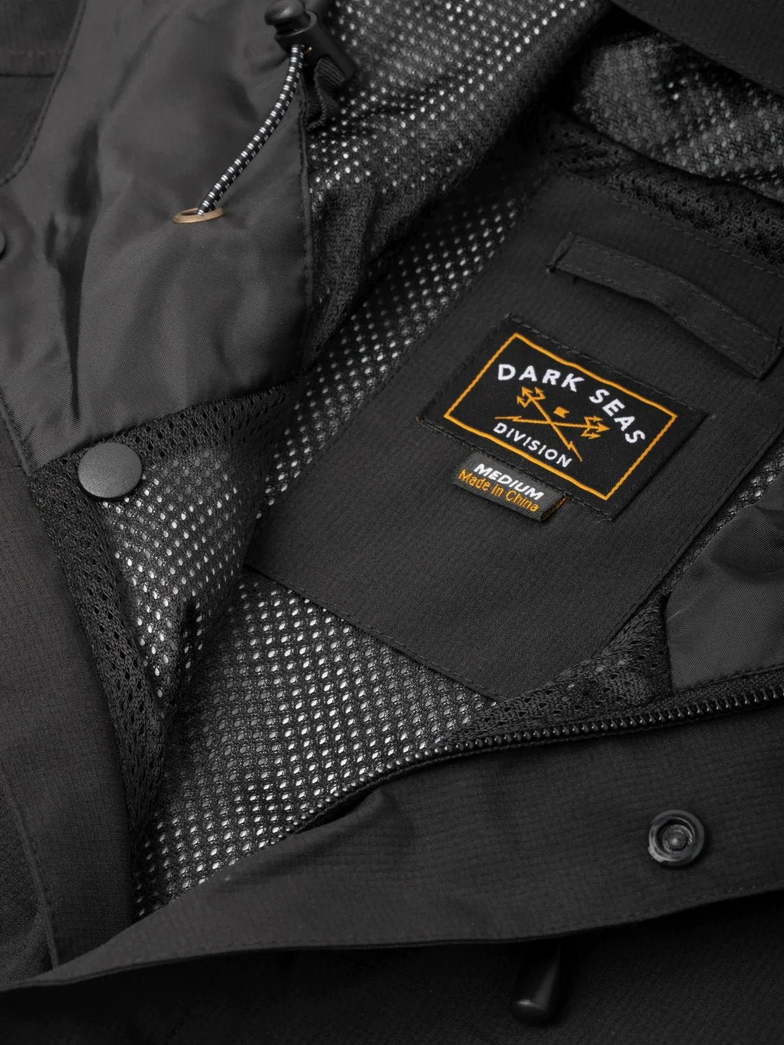 DARK SEAS BREAKWATER JACKET BLACK