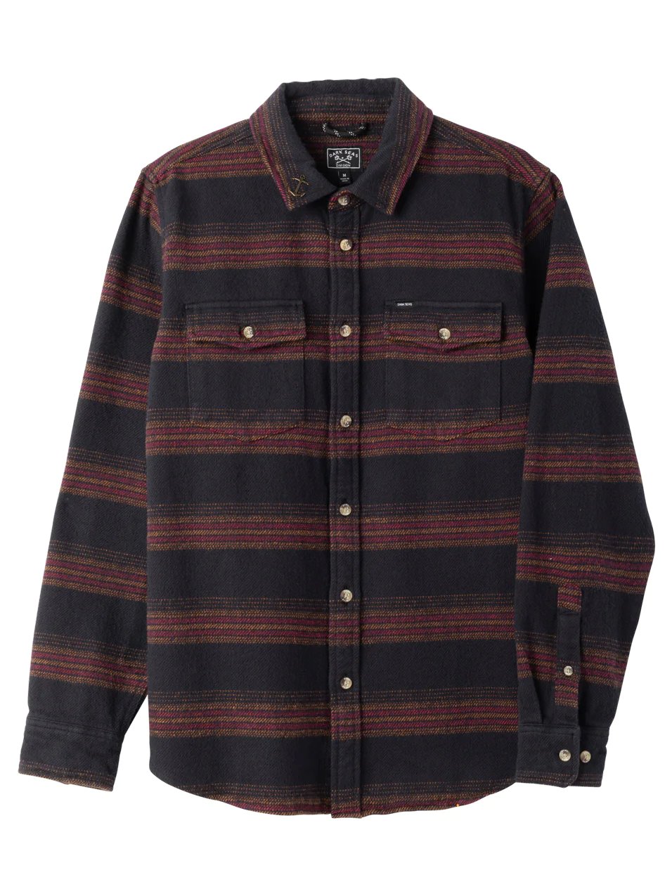 DARK SEAS COFFMAN HEAVYWEIGHT SHIRT DARK NAVY